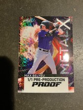 2026 Leaf Metal Baseball Max Belyeu Metal X Proof #1/1 Colorado Rockies