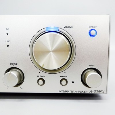 ONKYO A-905FX Pre-Main Integrated Stereo Amplifier Silver Audio VL