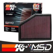 K&N 33-3079 Performance Air Filter – BMW 5, 6, 7, 8 Series & X3, X4, X5, X6, X7