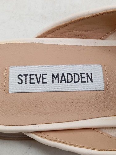 STEVE MADDEN Pantuflas Mujeres Zapatillas para casa Talla EU 38 blanco puro - Imagen 5 de 6
