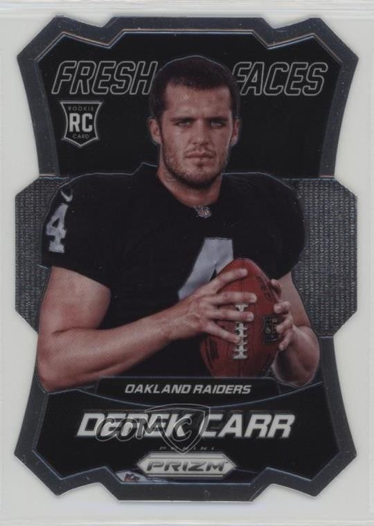 2014 Panini Prizm Fresh Faces Derek Carr #FF7 1e0