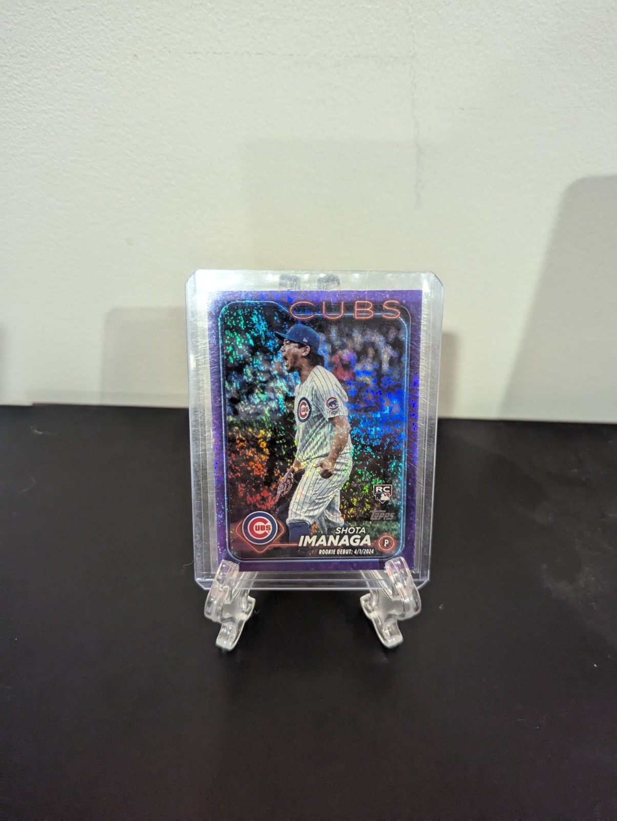 2024 Topps Update Series - Rookie Debut Shota Imanaga #US281 Purple Holo /799