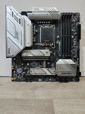 MSI MAG B760M MORTAR WiFi II  LGA 1700 MicroATX Motherboard. Under warranty!
