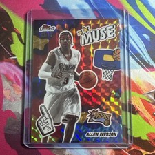 Topps Finest Muse Serial# /10 2026 Allen Iverson 76ers #M-1 Basketball Card