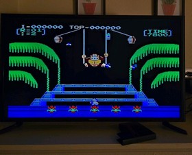 NES The Original Donkey Kong 3 Arcade Classic Series w/ Dust Sleeve Tested Good