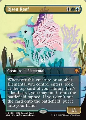 MTG Special Guests SPG Risen Reef MINT