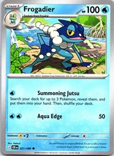Frogadier 021/086 Common Chaos Rising Pokemon NM
