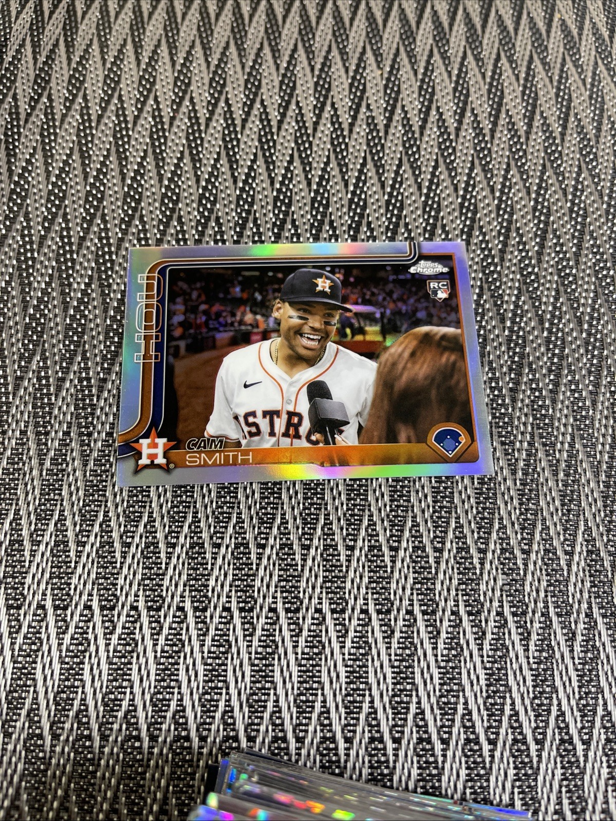 2025 Topps Chrome Update Cam Smith RC REFRACTOR Image Variation SP #USC145