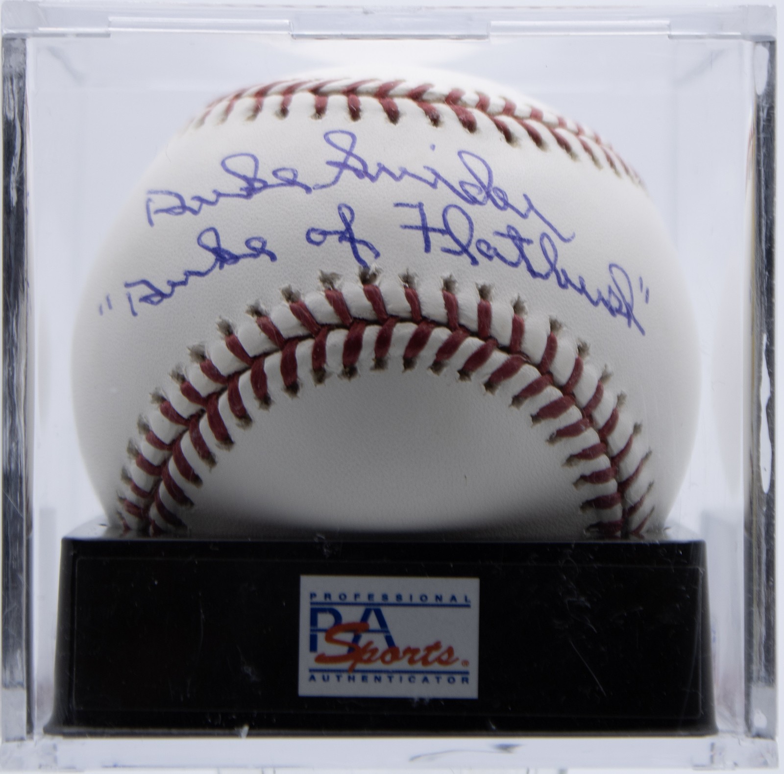 Duke Snider Autographed Signed - BASEBALL 