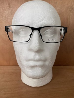 CALVIN KLEIN JEANS VISION READING GLASSES BLACK FRAMES CKJ20400