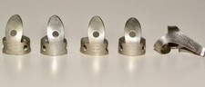 (4) Vintage NATIONAL Finger Picks ~ PAT. No. 1787136 ~ (1) FIT-RITE Finger Pick