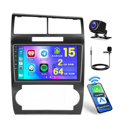 For Dodge Charger Magnum 2005-2007 Android 15 Car Stereo Radio GPS Navi WIFI 64G