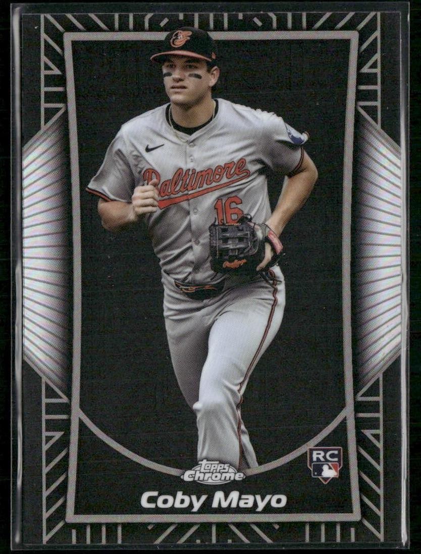 2025 Topps Chrome #SE-12 Coby Mayo Shadow Etch RC