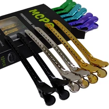 12 Pcs Metal Hair Clips, Duckbill Clips for Styling, Sectioning and Curling by H