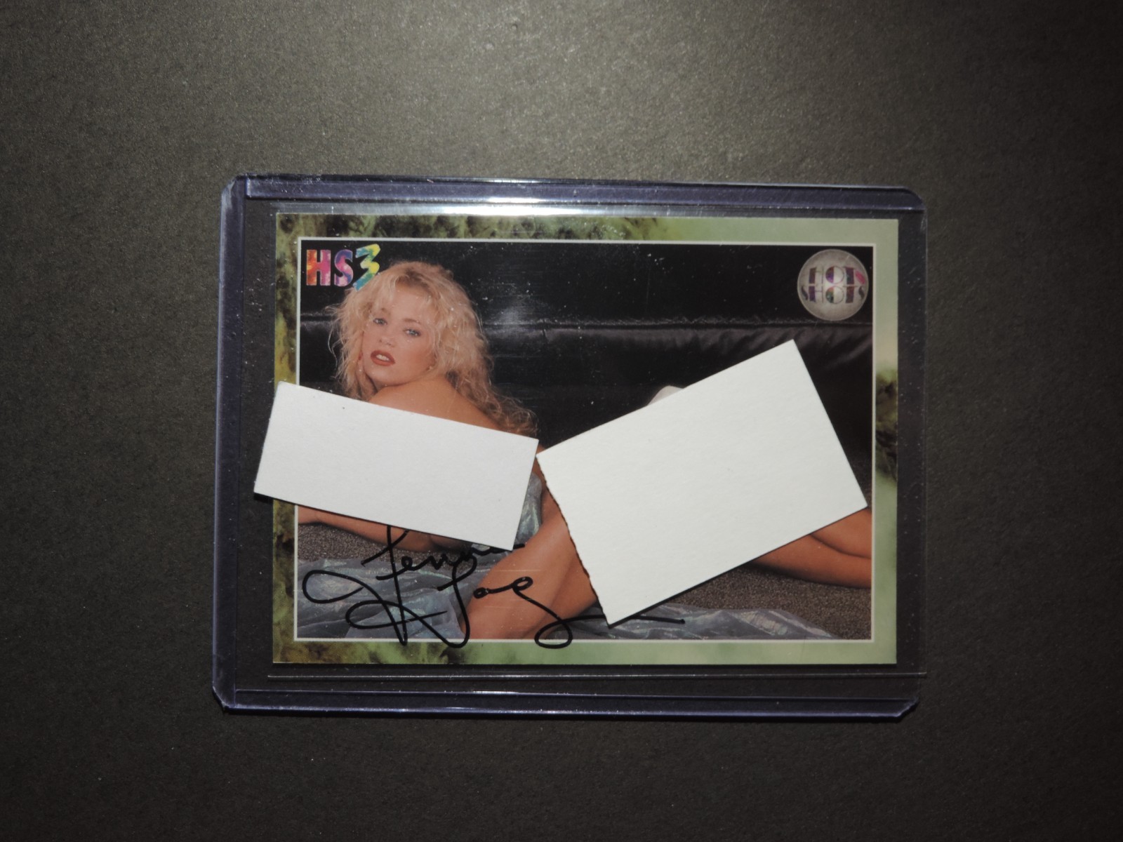 Jenna Jameson Autographed Trading Card   Hot Shots 3 Card No  258   RARE