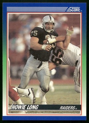 Howie Long - 1990 Score Football #98