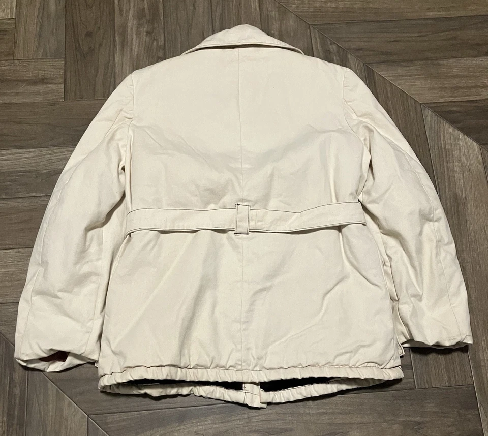 Vintage 60s Bantamac Mod Style Jacket Cotton Canvas Men’s Medium Belted  - Image 2 of 4