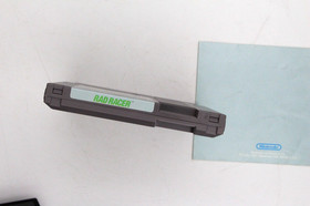 Rad Racer Nintendo NES Game Cartridge, Manual & Dust Sleeve