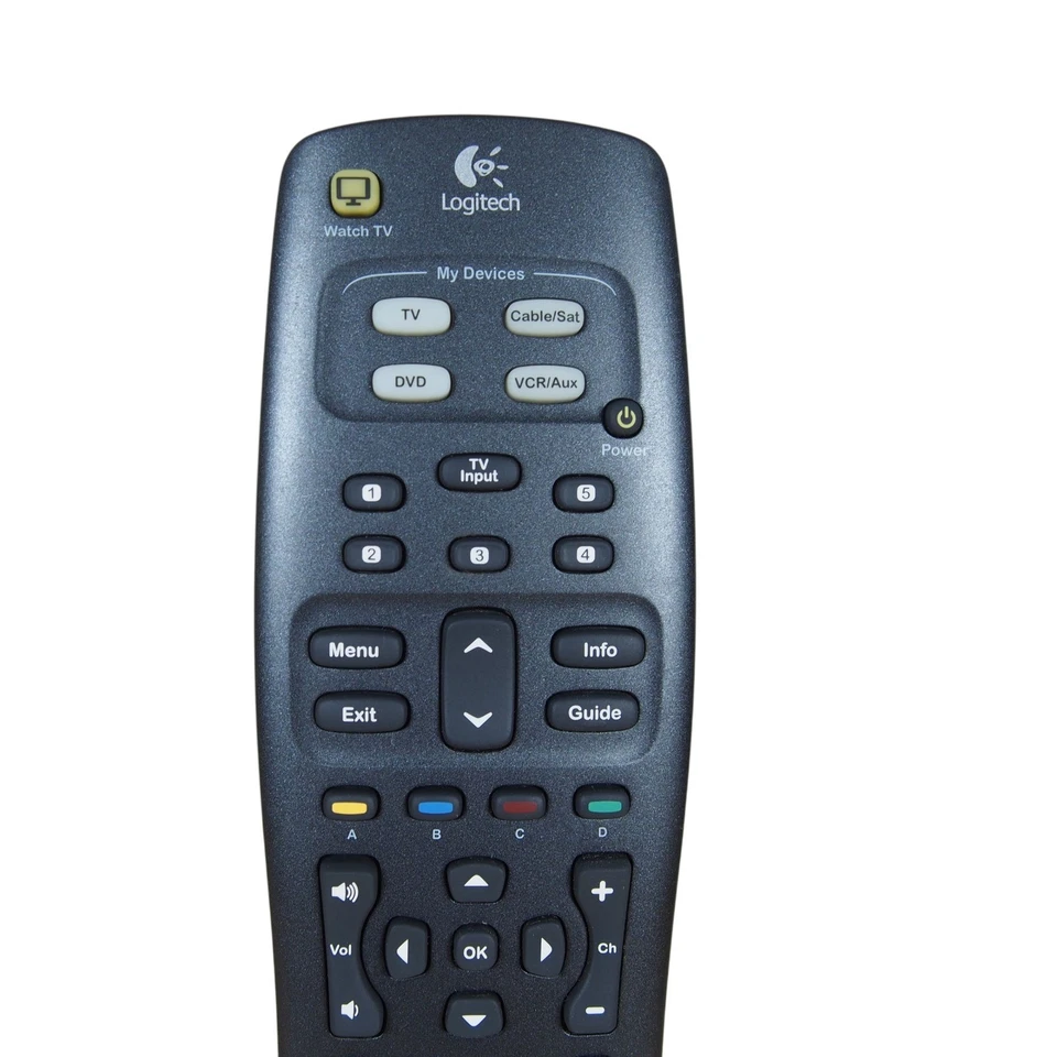 Logitech Harmony 300 Universal Remote Control N-10004 TV DVD Cable Sat VCR Aux - Image 2 of 4