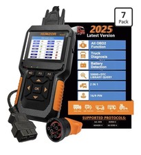 Heavy Duty Truck Scanner,Full System Diesel Diagnostic Scan Tool and Code Reader
