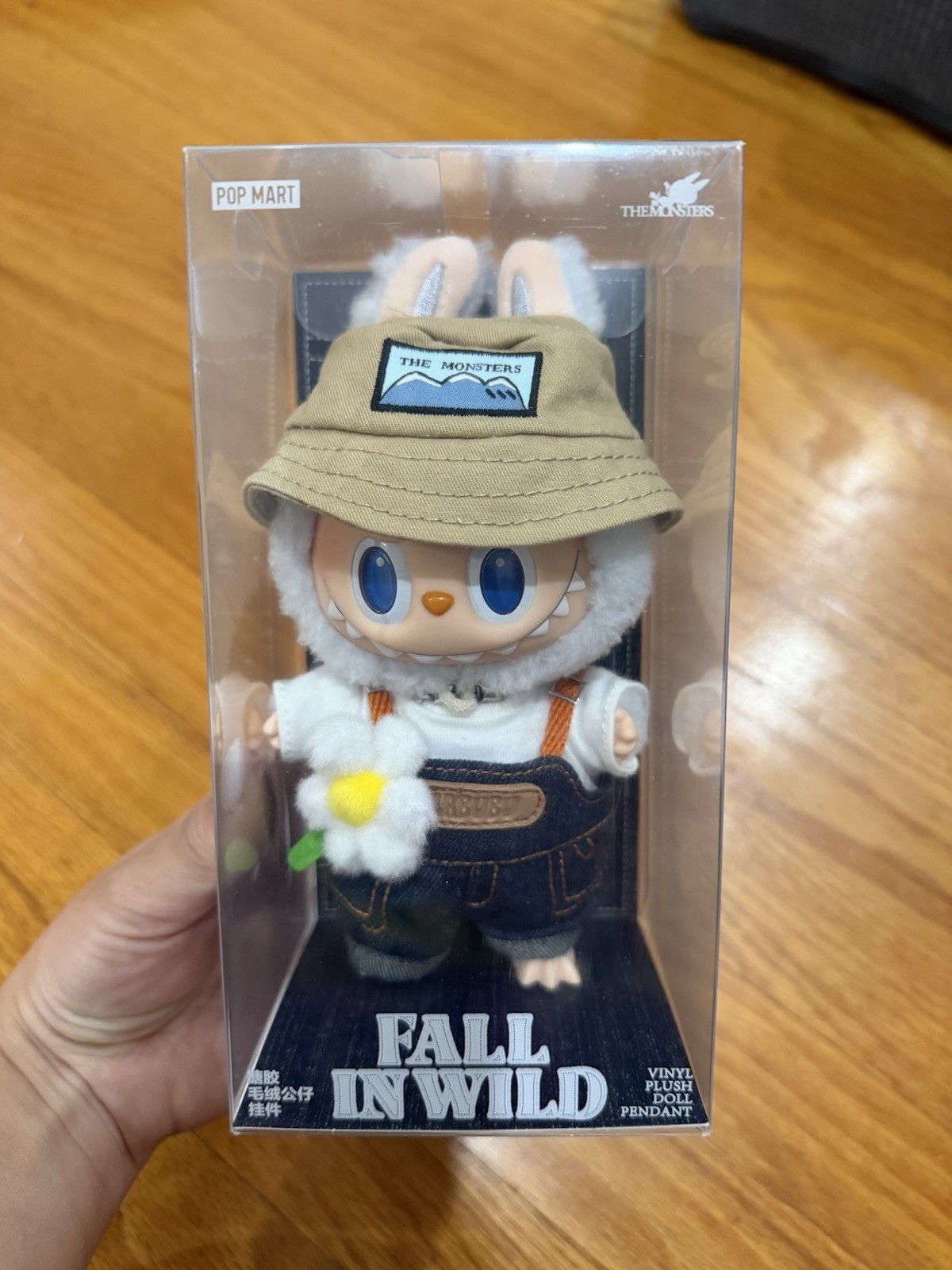 POP MART Labubu THE MONSTERS FALL IN WILD SERIES Vinyl Plush Doll Figure Pendant