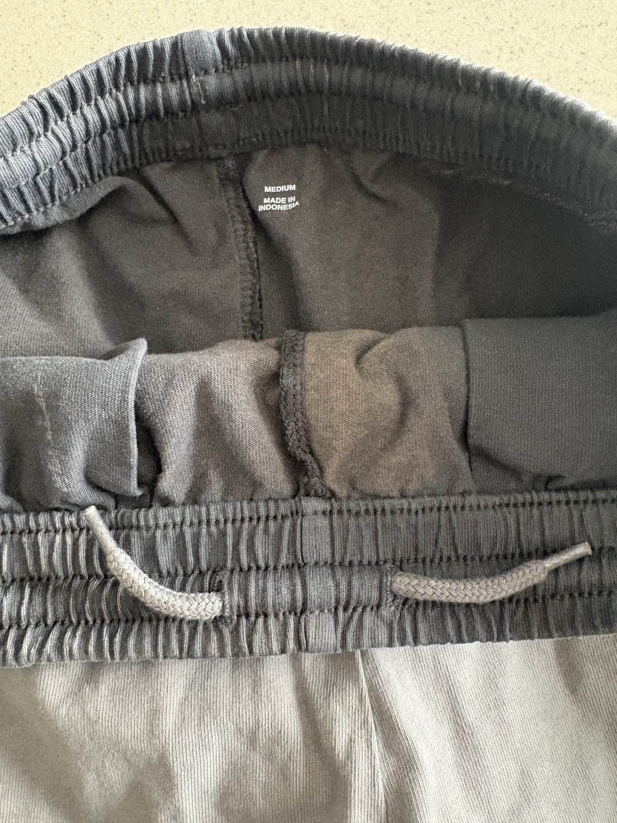 Yeezy GAP Engineered By Balenciaga H05 Fitted Sweatpants Lightweight Poetic Grey thumbnail 7