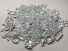 Glacier Ice Crushed Glass | Tempered Glass for Gas Fireplaces & Artists