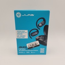 JLab Go Air Sport True Wireless Bluetooth Earbuds with Charging Case - Black