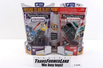 Transformers Cybertron Target Thundercracker Crosswise Ground Air Blast Pack NEW