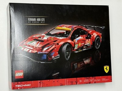 LEGO Technic Ferrari 488 GTE AF Corse 42125 New Sealed Set