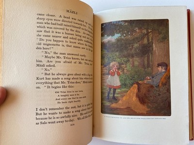 MAZLI~Johanna Spyri~HEIDI GROWS UP~Charles Tritten~VINTAGE HC LOT 2~Swiss Alps~