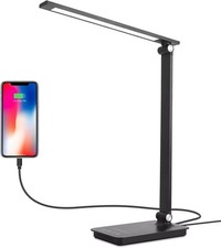 Led Table Lamp Eye-caring Desk Light with USB Charging 5 Modes