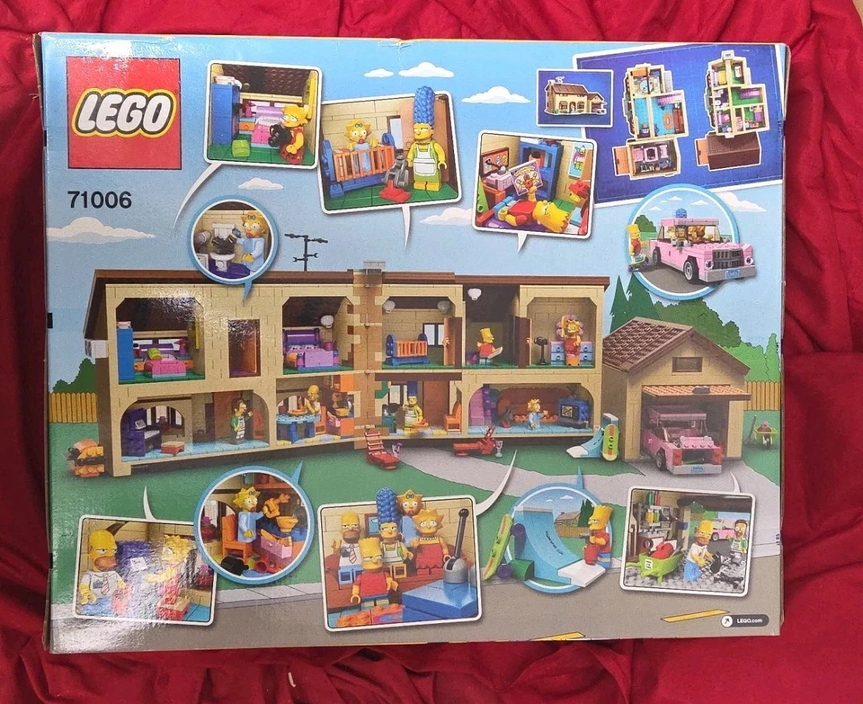 LEGO The Simpsons House (71006) Complete Set Retired Set - Image 3 of 4