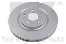 2x NK Bremsscheibe 312296 für RENAULT KOLEOS 2 BLUE dCi 150 HCA7 185 HCAN 4WD 3