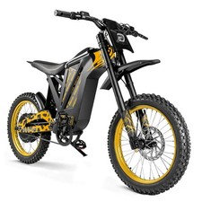 3000W Electric Mountain Bike, 40MPH, 48V 25Ah, 50-Mile Range, Hydraulic Brakes