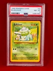 1999 Pokemon Base BULBASAUR Card #44 PSA 8