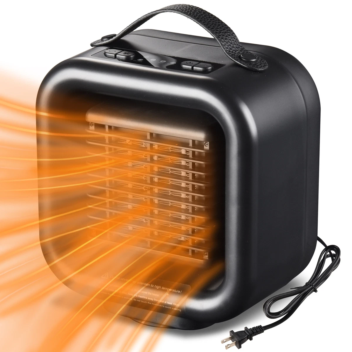 1000W Mini Space Heater Electric Heater Fan Oscillating Portable Ceramic  Heater 767571294640 | eBay