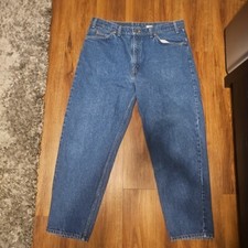 LEVI'S VTG 70'S ORANGE TAG BLUE JEANS MEN'S 38X30 RELAX TAPPERED FIT