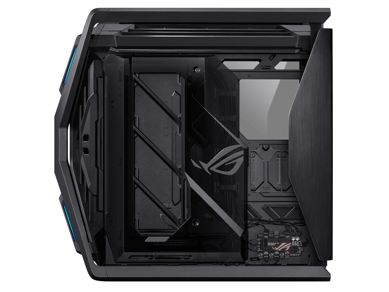 Корпус для компьютера ASUS ROG Hyperion GR701 EATX full tower с полуоткрытой конструкцией