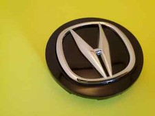 4x Acura Set Of Black-chrome Wheel Center Caps 69mm - Satisfaction Guaranteed