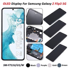 LCD Display For Samsung Galaxy Z Flip3 5G OLED Touch Screen Replacement SM-F711U