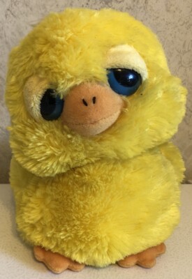 Dreamy Eyes Aurora 9'' Yellow Chick Stuffed Plush Easter Chicken