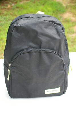 TrailMaker Black w/ Neon Green Accents Classic Backpack ~ New without Tags