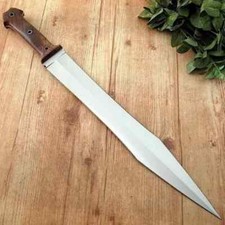 Roman Gladius Sword Custom Handmade Carbon Steel Hunting Gladiator Sword