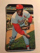 1970 Topps Super Box Loader Bob Gibson Cardinals Crease 33