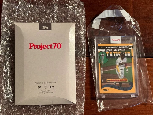 Fernando Tatis Jr. Topps Project 70 UNDEFEATED #177 /4364 2002 Design with Box