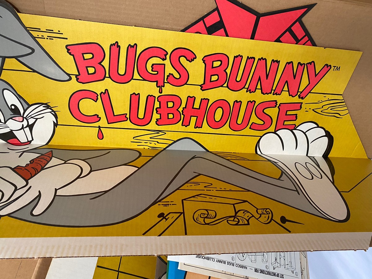 RARE NEW NOS Vintage Warner Brothers Nabisco Bugs Bunny Clubhouse