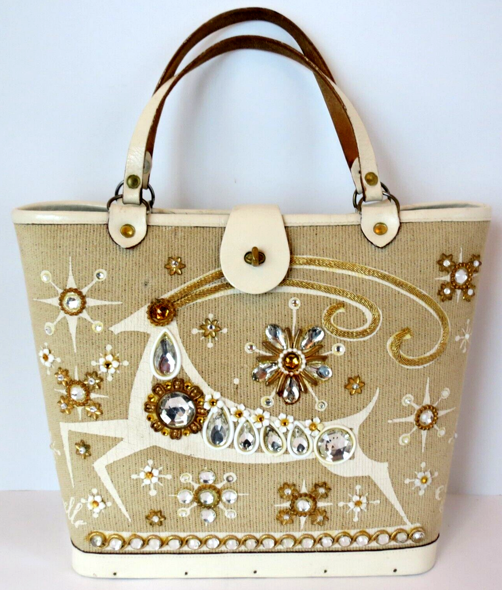 Enid Collins Of Texas Vintage 1966 Purse Bag - Gazelle | eBay
