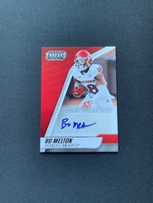 Bo Melton 2022 Panini Chronicles Draft Picks Threads Rookie Signatures Auto
