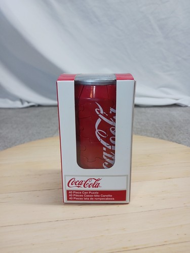 COCA COLA 40 PIECE 3D JIGSAW CAN PUZZLE NEW IN BOX